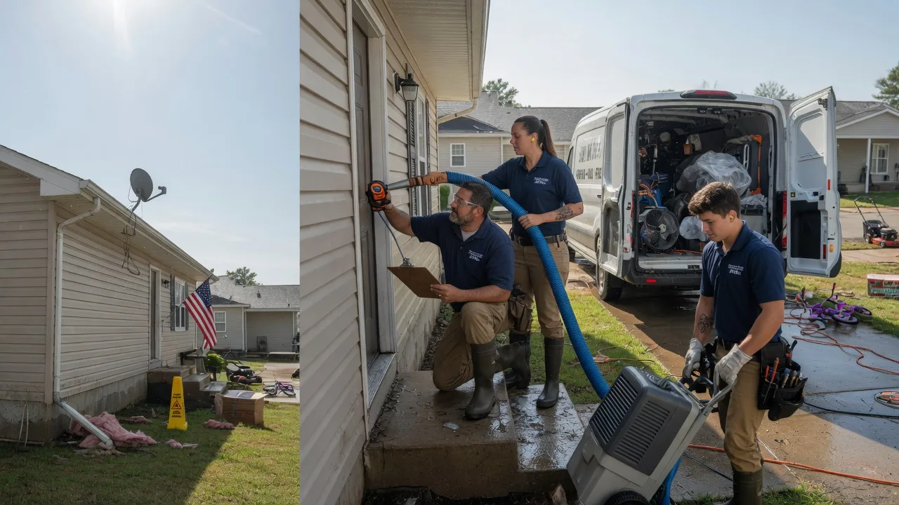 Ceiling Water Damage Restoration in New Milford, PA near me